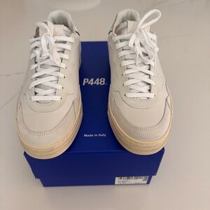 P448 Bali Metallico Lace Up Sneakers